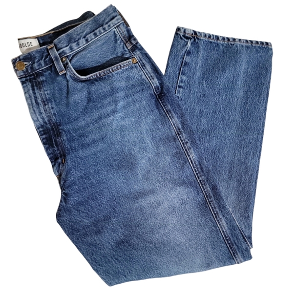 Agolde Pinch Waist Cotton High Rise Jeans Size 32 - Picture 5 of 15